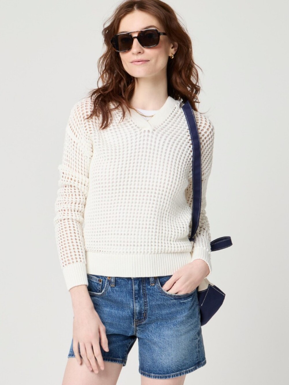 NWT J. Crew Factory Open-Stitch Hoodie